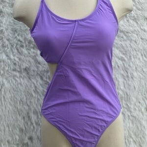 Purple One Piece Swimsuit in size Large